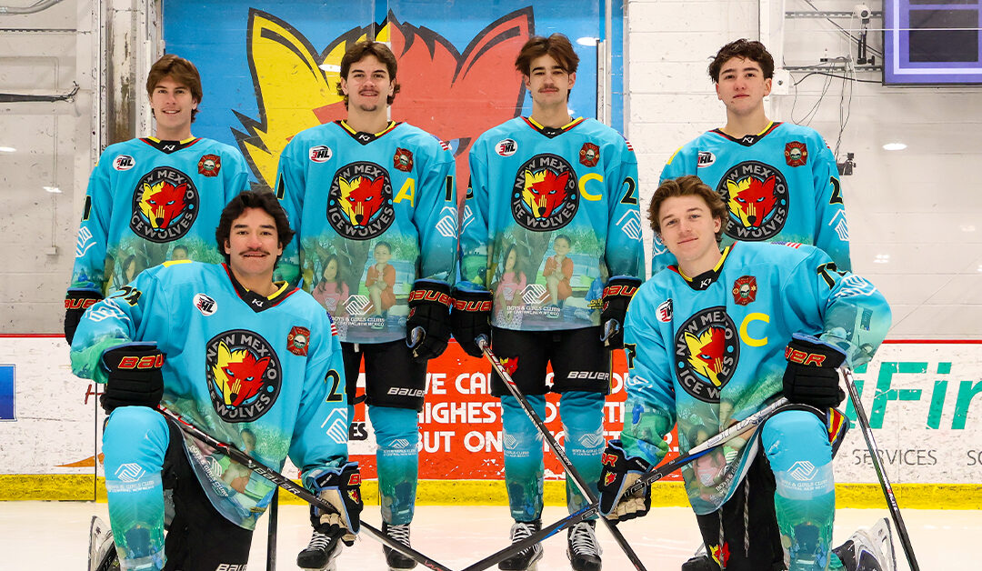 NA3HL NM ICE WOLVES DEVELOPMENT TEAM TO SUPPORT BOYS AND GIRLS CLUB OF CENTRAL NEW MEXICO WITH SPECIALTY JERSEYS AND HOST SCHOOL DAY MATINEE